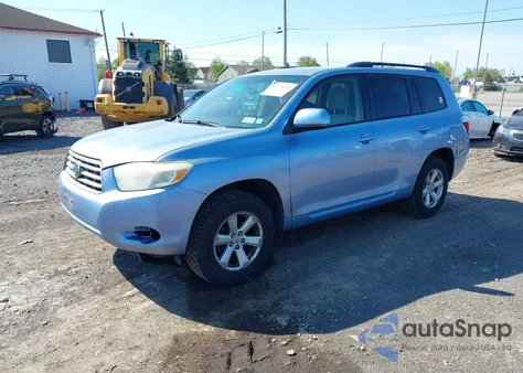 2008 Toyota Highlander z USA, uszkodzony, nr VIN JTEES41A482042472